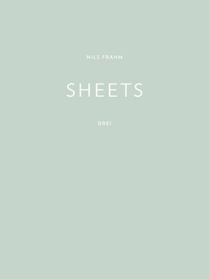 cover image of SHEETS Drei